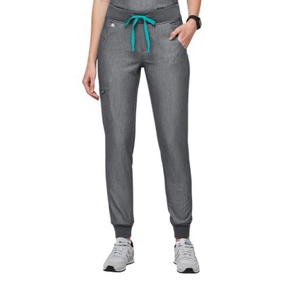 Figs scrub pants womens XXL tall  gray zamora joggers nurse doctor dentist